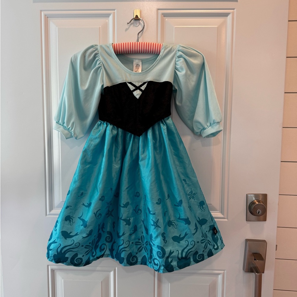 Mermaid (Ariel) Day Dress Little Adventures Costume  M  3-5yrs